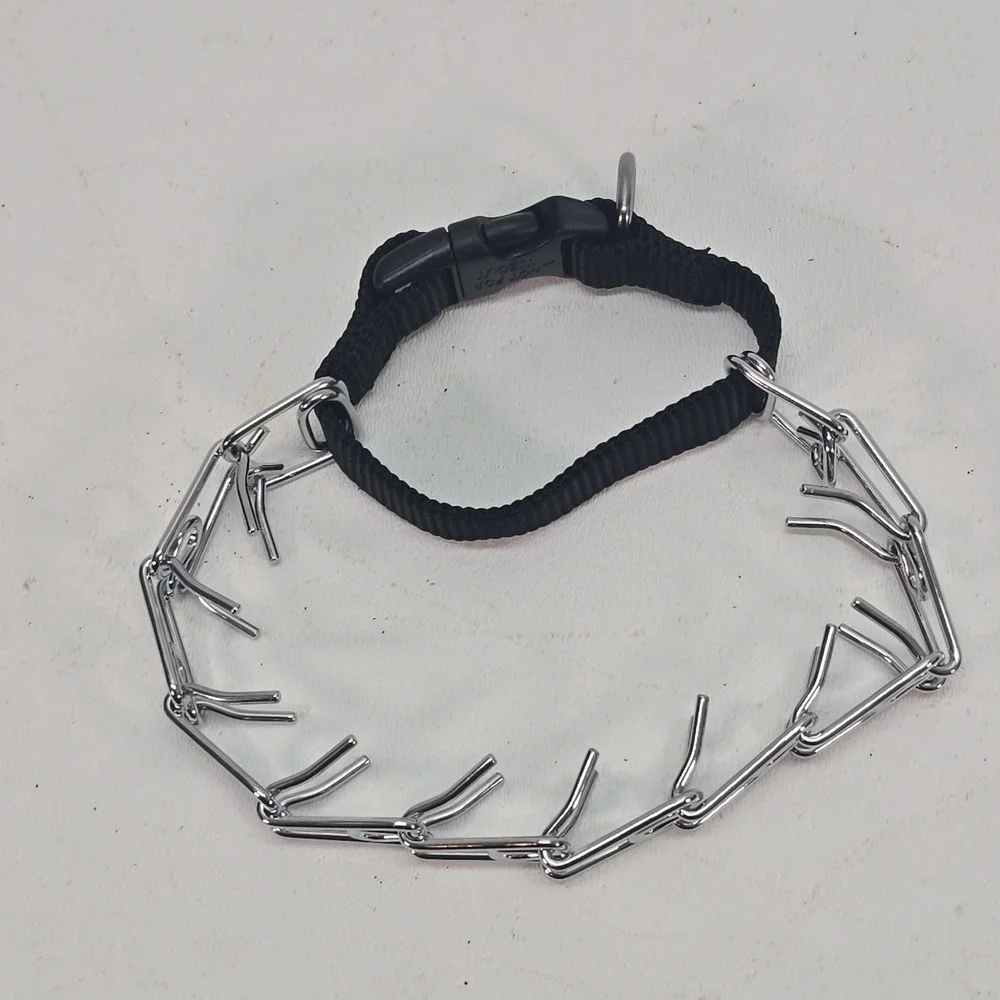 Coastal Titan Easy-On Dog Prong Training Collar with Buckle 14
